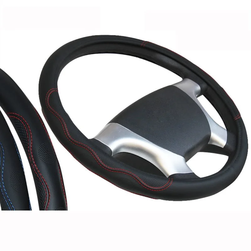 Car-Truck-PU-Leather-Embossed-Steering-Wheel-Cover-Steering-Wheel-For-Auto-Diameters-36-38-40-2